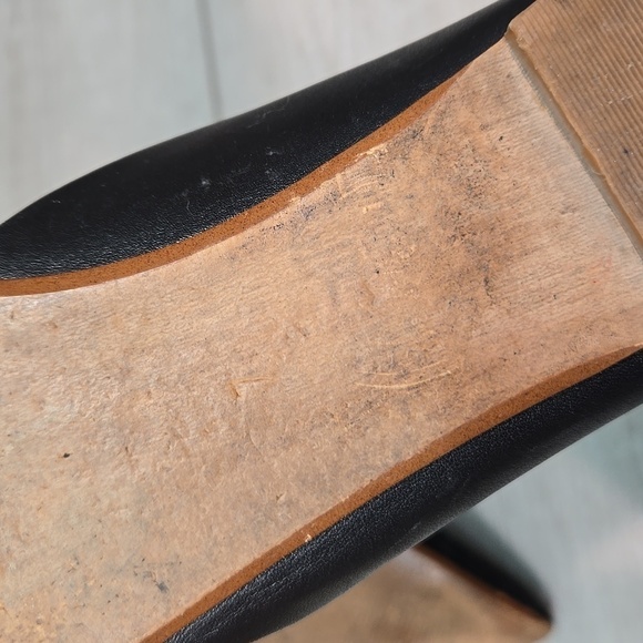 Madewell Women Leather The Pointed Toe Flats shoes sz 7 - Picture 12 of 14